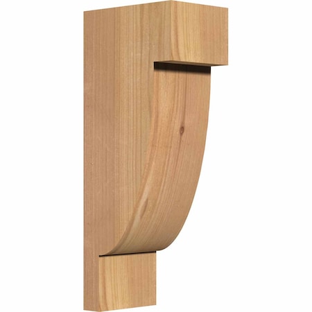 Ekena Millwork Alpine Smooth Corbel, Western Red Cedar, 5 1/2"W x 8"D x 20"H COR06X08X20ALP00SWR